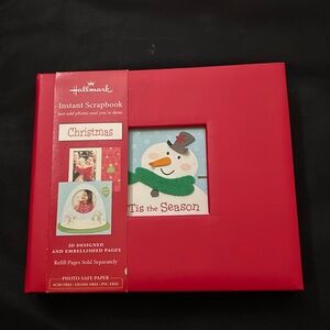 Christmas scrap book